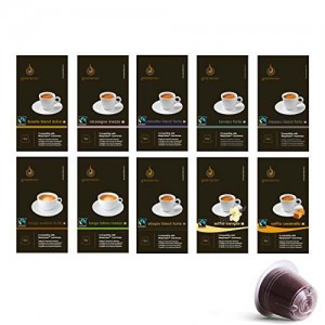 Gourmesso caja degustación - 100 cápsulas de café