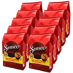 10x Paquetes de Cápsulas de Café Senseo Regular 