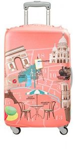 LOQI - URBAN - Paris Suitcase Cover by Melissa Mackie