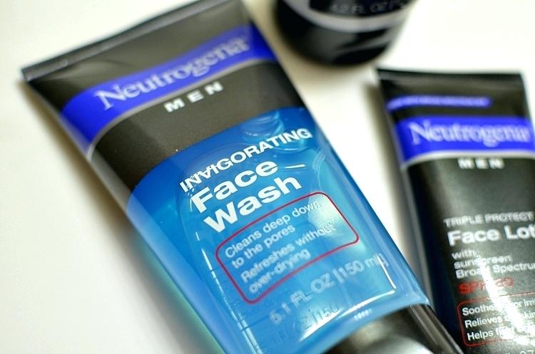 Neutrogena Invigorating Face Wash crema para hombre