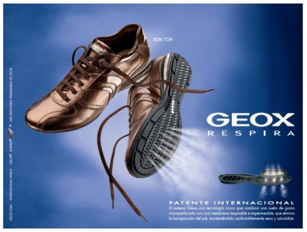 calzado Geox transpirable