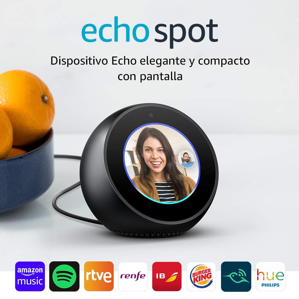 Echo Spot dispositivo con pantalla